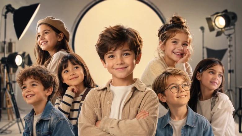 Kinder-Werbegesichter gesucht.