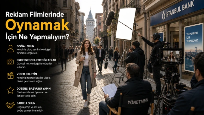 Reklam Filmlerinde Oynamak İcin Ne Yapmalıyım?