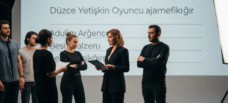 Düzce Yetişkin Oyuncu Ajansı Başvuru Formu