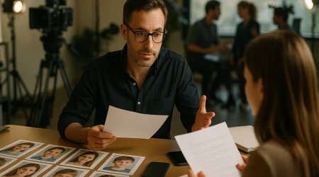 Çocuk Oyuncular İçin Set Hazırlığı