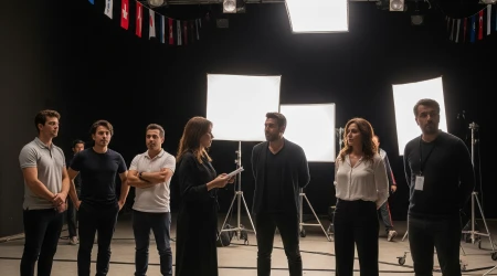 Dizi oyuncu seçmeleri için kayıt